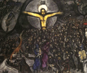Chagall and Jesus crucified