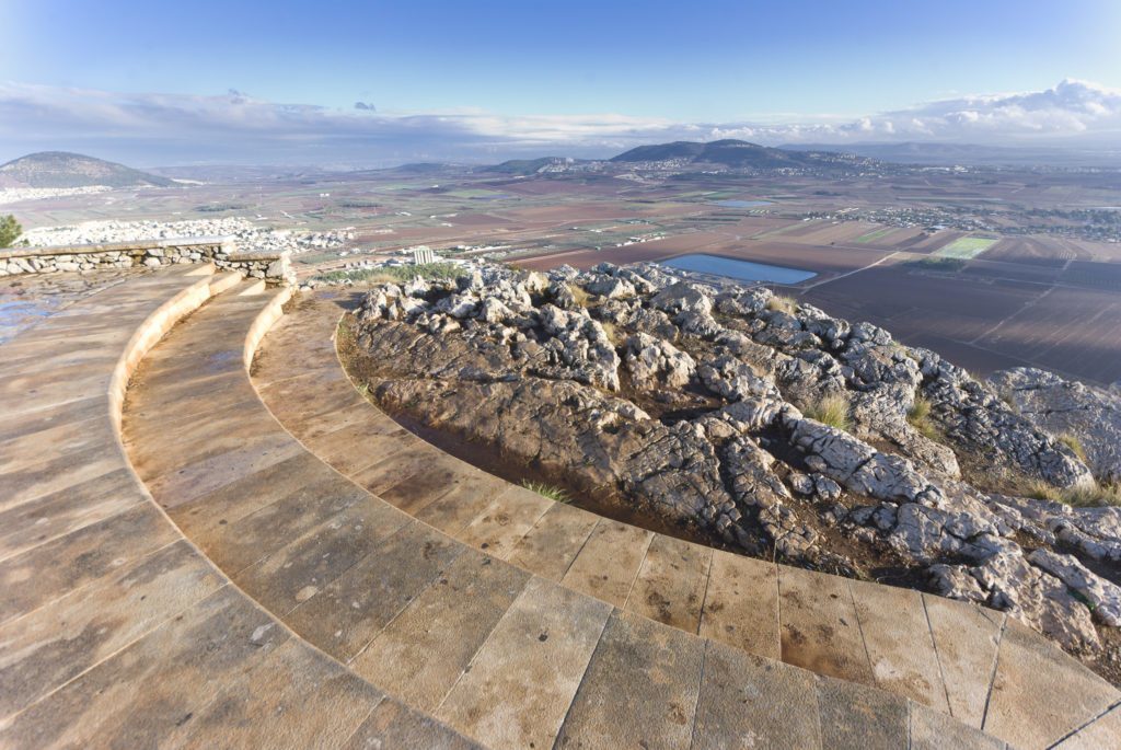 View of the Jezreel Valley from Nazareth ridge