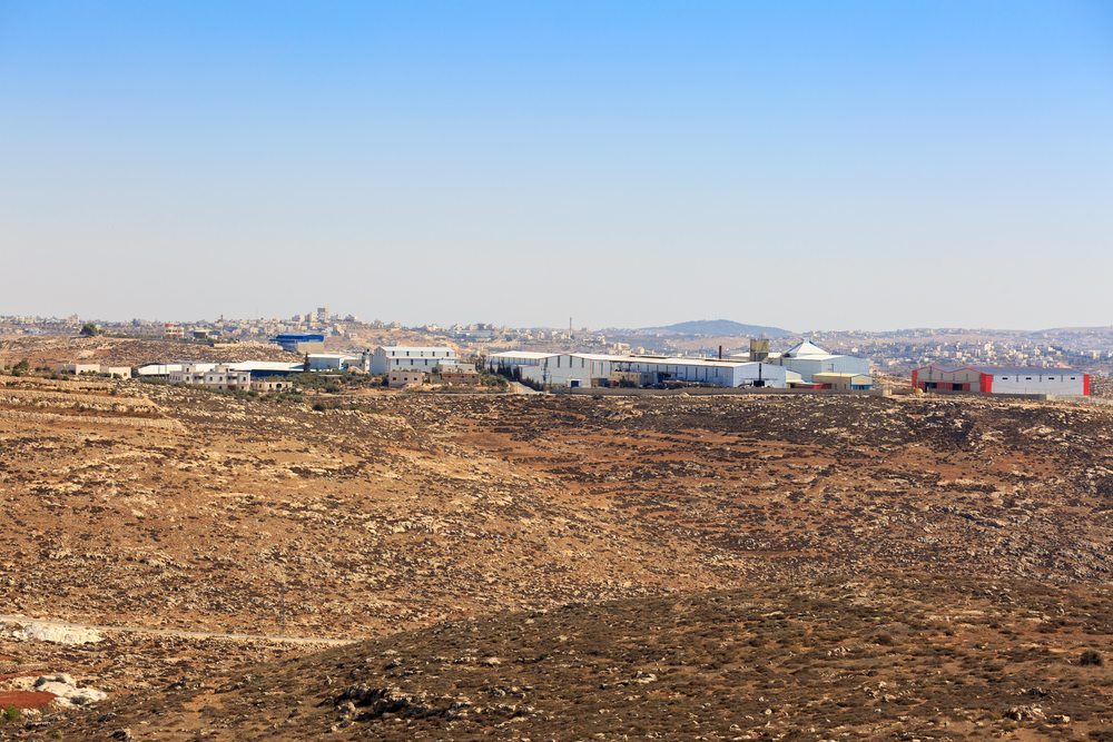 Industrial zone on the outskirts of Hebron, near the ancient city of Beth-zur
